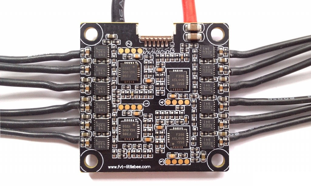 FVT littllebee pro 20a x 4 4 in 1 ESC BLHeli top